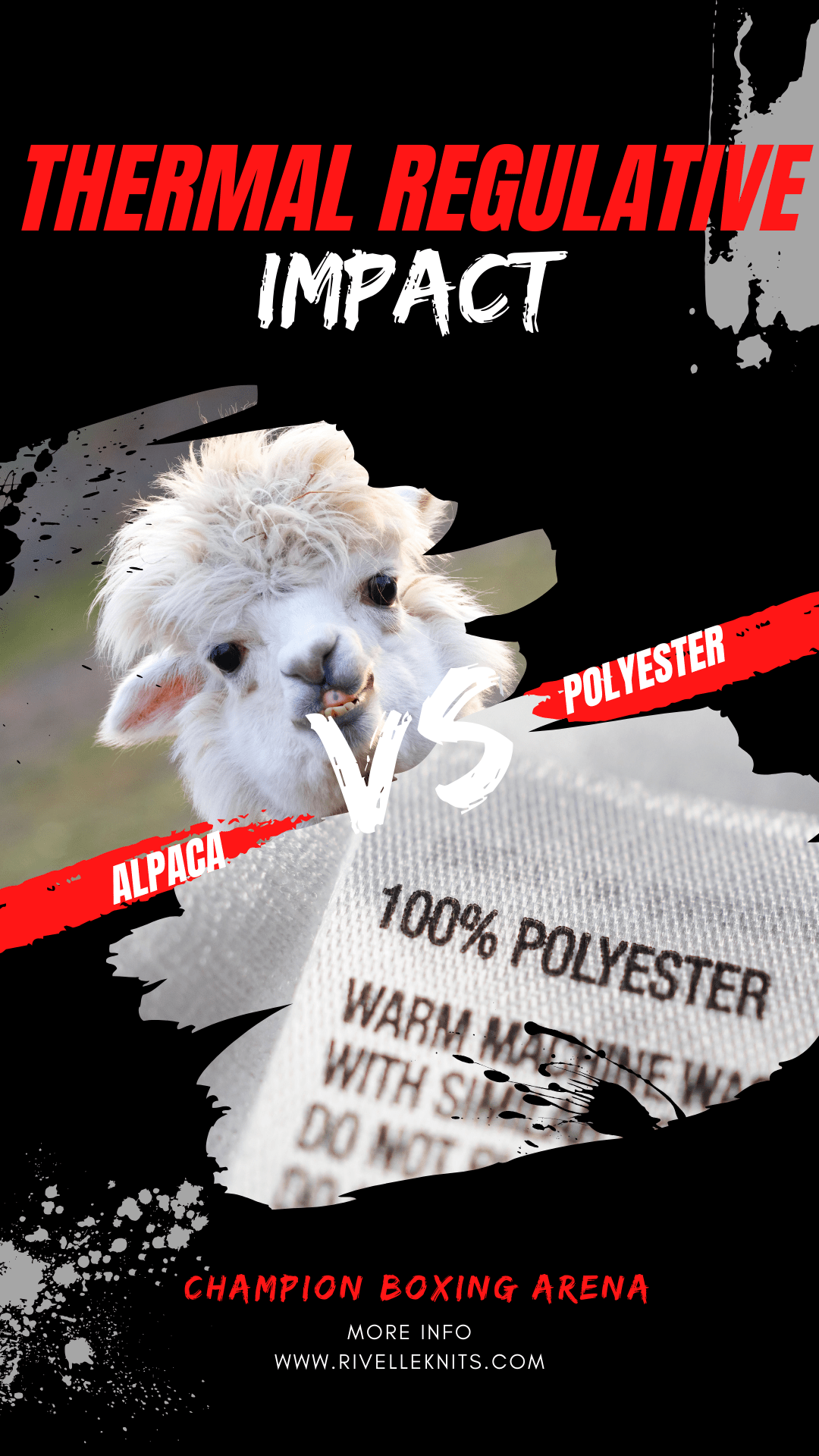 Alpaca vs. Polyester on thermal regulation - Rivelle Knits